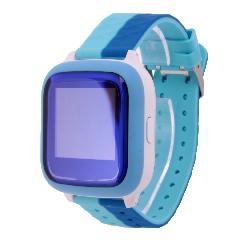 Часы-GPS Smart Watch E29 резиновый водонепроницаемые голубые