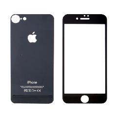 Закаленное стекло iPhone 7/8 двуст зеркальное черное