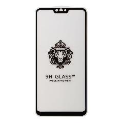 Закаленное стекло Xiaomi Mi 8 Lite 2D черное 9H Premium Glass