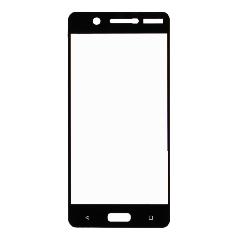 Закаленное стекло Nokia 5 2017 2D черное в тех. пакете