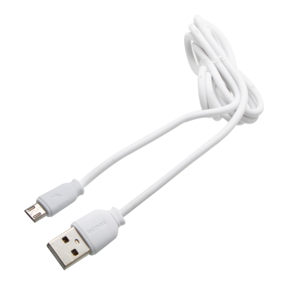 СЗУ с 2 USB 2,4A + кабель USB Micro Remax RP-U22 белый