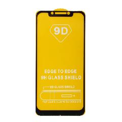 Закаленное стекло Xiaomi Pocophone F1 2D черное 9H Premium Glass