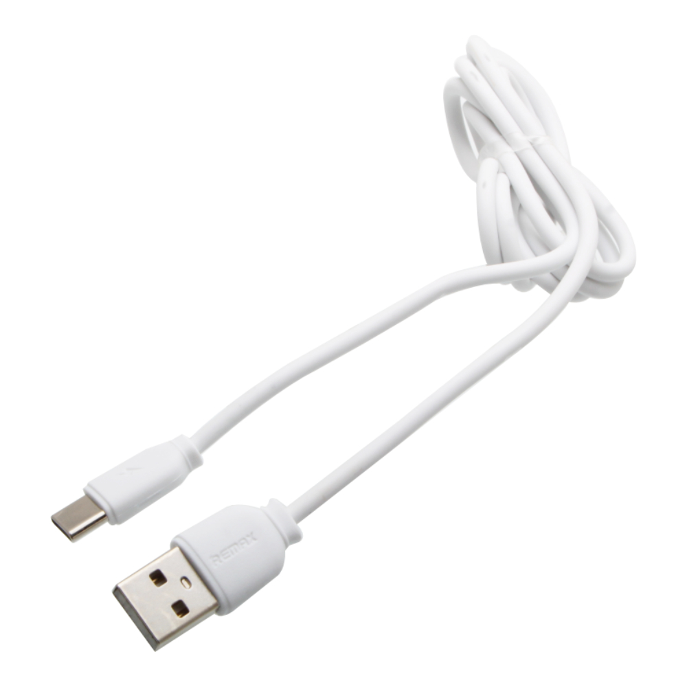 СЗУ с 2 USB 2,4A + кабель Type-C Remax RP-U22 белый