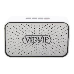 Стереоколонка Bluetooth Vidvie SP910 Micro SD, AUX, белая