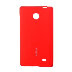 Накладка Nokia X красная Cherry