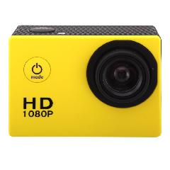 Экшн-камера Sports Cam X6000 Full HD, 30FPS, 2'', 140º, желтая