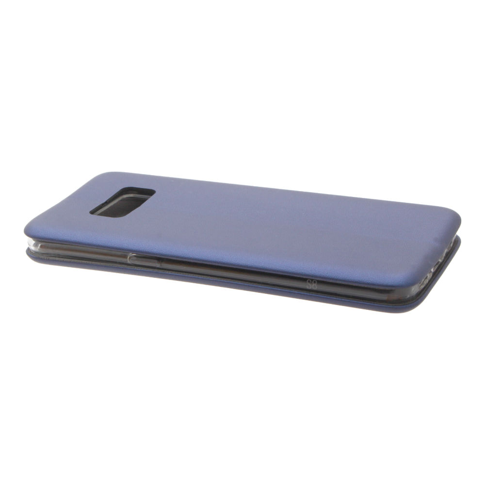 Книжка Samsung G950F/S8 синяя горизонтальная на магните