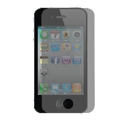 Закаленное стекло iPhone 4/4S АнтиШпион затемненное
