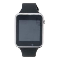 Часы-GPS Smart Watch DZ09 резиновые серебро