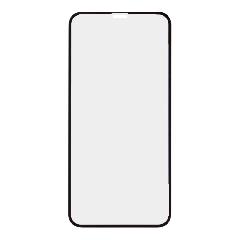 Закаленное стекло iPhone X/XS 2D черное в тех. пакете
