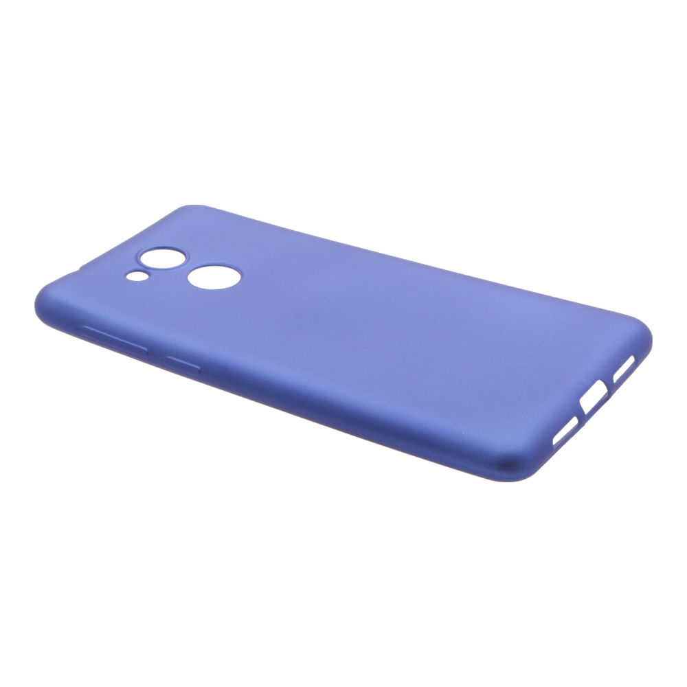 Накладка Huawei Honor 6C силиконовая под тонкую кожу синяя