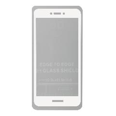 Закаленное стекло Huawei Honor 8 Lite 2D белое 9H Premium Glass