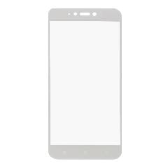Закаленное стекло Xiaomi Redmi Note 5A 2D белое в тех. пакете