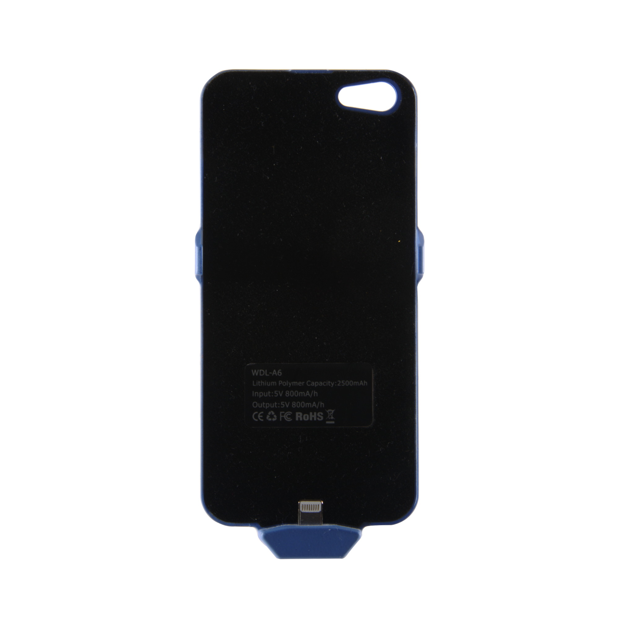 Чехол-АКБ iPhone 5/5S 2500 mAh сиреневый A6