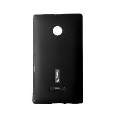 Накладка Nokia 435 Lumia/RM-1069 черная Cherry