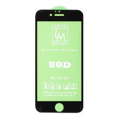 Закаленное стекло iPhone 6/6S 20D черное