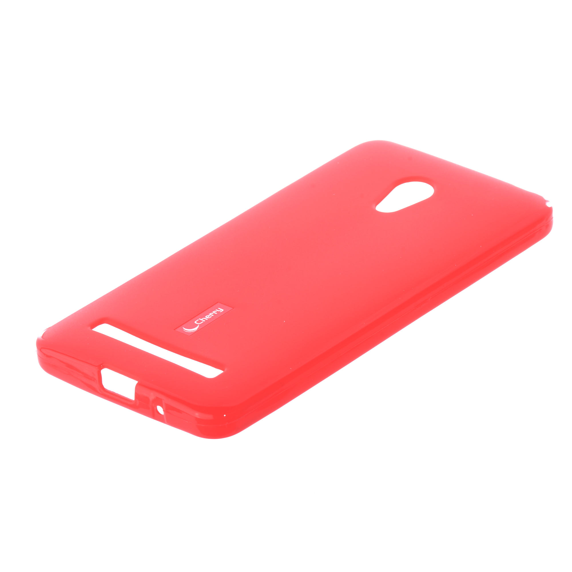 Накладка для Asus Zenfone 5/A500CG красная Cherry