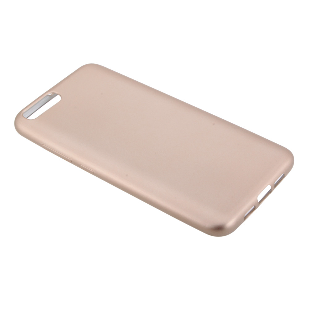 Накладка Xiaomi Mi 6 силиконовая под тонкую кожу золото