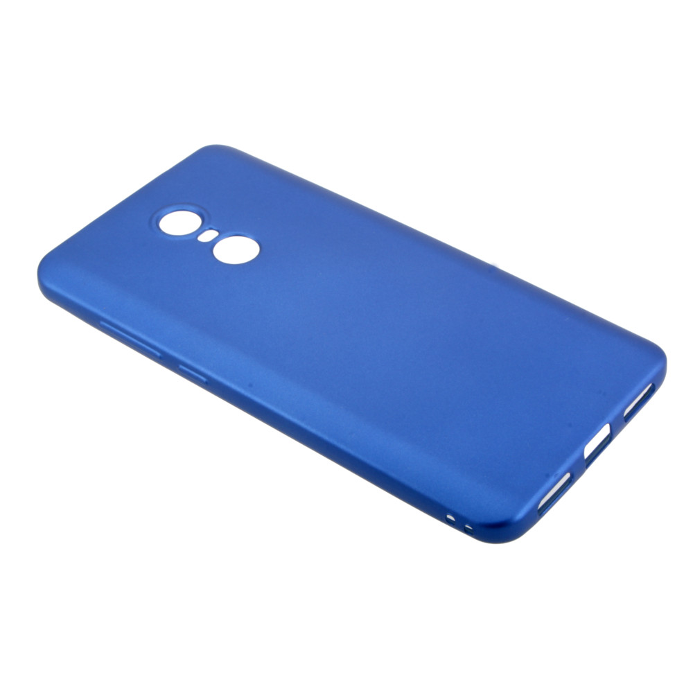Накладка Xiaomi Redmi Note 4X силиконовая под тонкую кожу синяя