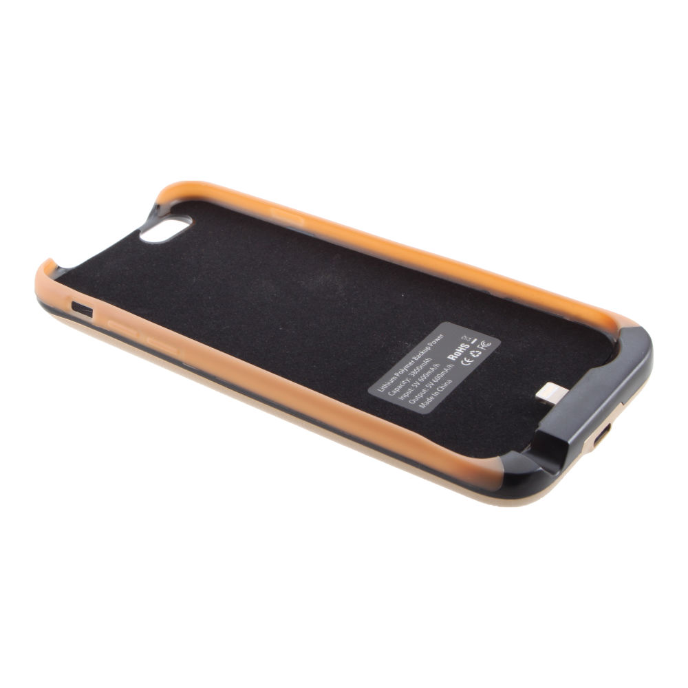 Чехол-АКБ iPhone 6 3800 mAh X4 золото
