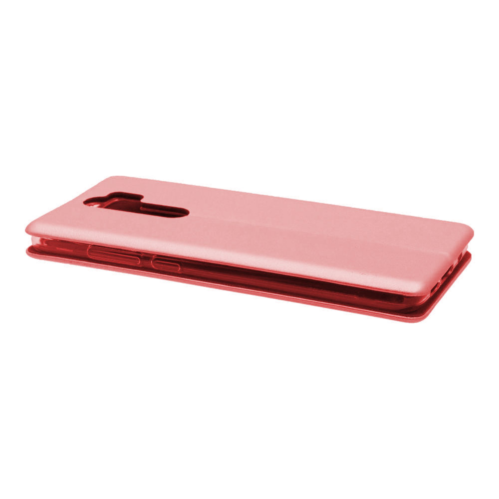 Книжка Xiaomi Redmi Note 8 Pro красная горизонтальная на магните