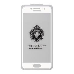 Закаленное стекло Samsung A3 2017/A320F 2D белое 9H Premium Glass
