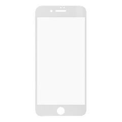 Закаленное стекло iPhone 7/8 Plus 2D белое