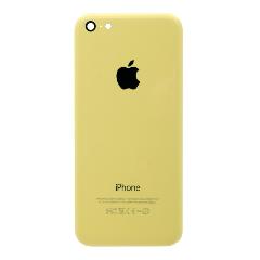 Задняя крышка iPhone 5C желтая ОРИГ