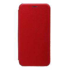 Книжка Xiaomi Redmi Note 5/5 Pro красная горизонтальная на магните