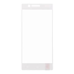Закаленное стекло Nokia 3 2017 2D белое