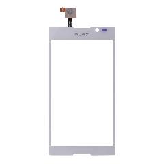 Тачскрин для Sony Xperia C (C2305) белый ОРИГИНАЛ