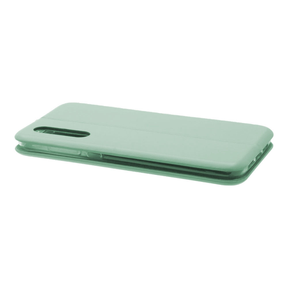 Книжка Xiaomi Mi 9 Pro зеленая горизонтальная на магните
