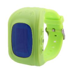 Часы-GPS Smart Watch Q50 резиновые зеленые