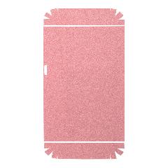 Наклейка Xiaomi Redmi 3s на корпус блестки розовая