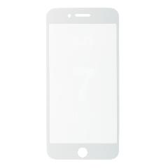 Закаленное стекло iPhone 7/8 Plus 3D белое