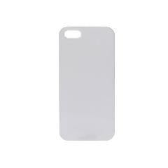 Накладка iPhone 5/5G/5S для 3D сублимации, пластик белый глянцевый, фосфорная