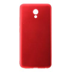 Накладка Meizu M5 Note силиконовая под тонкую кожу красная