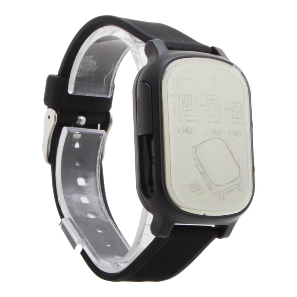 Часы-GPS Smart Watch T58 с самой точной геолокацией черные