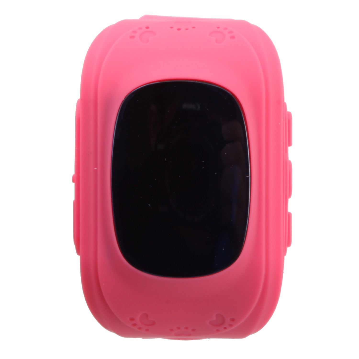 Часы-GPS Smart Watch Q50 резиновые розовые