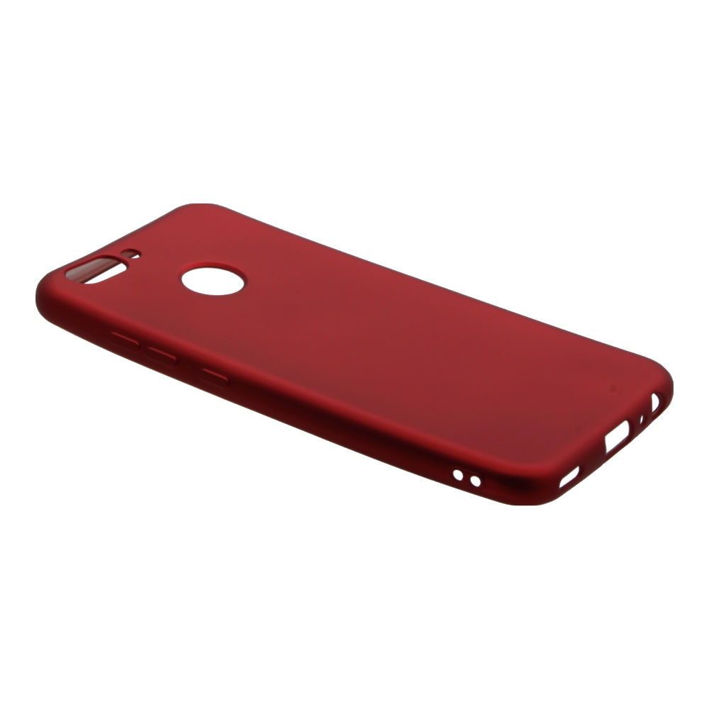 Накладка Huawei Nova 2 силиконовая под тонкую кожу красная