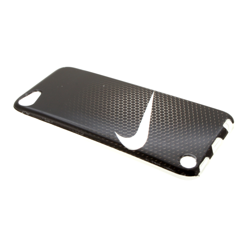 Накладка iPod Touch 5 силиконовая рисунки Nike черная