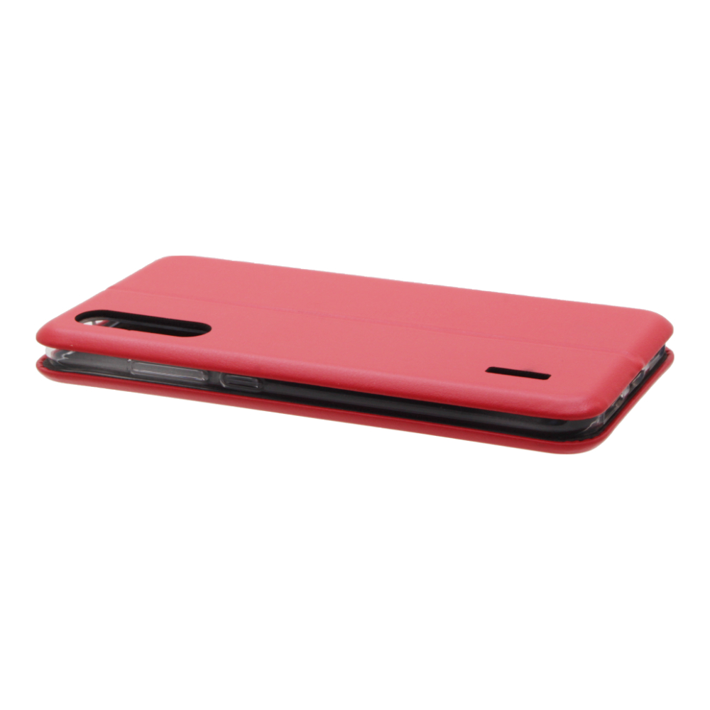 Книжка Xiaomi Mi A3 красная горизонтальная на магните