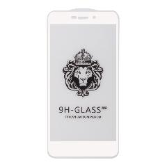 Закаленное стекло Xiaomi Redmi 4A 2D белое 9H Premium Glass