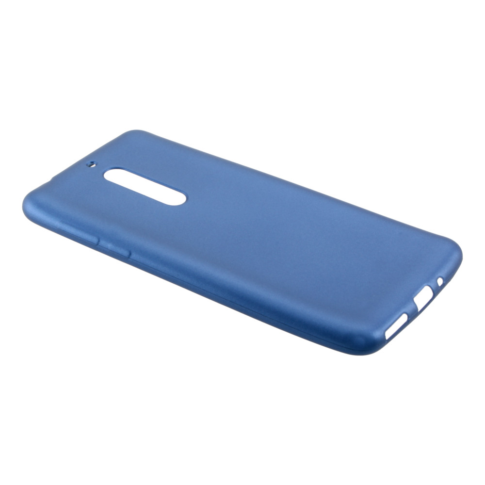 Накладка Nokia 5 силиконовая под тонкую кожу синяя