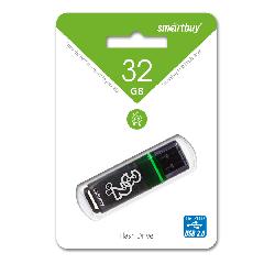 К.П. USB 3.0 32 Гб SmartBuy Glossy темно-серая