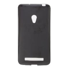 Накладка Asus Zenfone 5/A500CG силиконовая непрозрачная черная