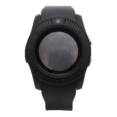 Часы-GPS Smart Watch V8 резиновые черные