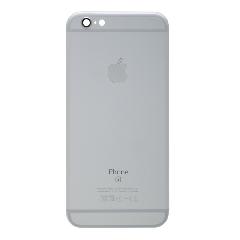 Задняя крышка iPhone 6S серебро AAA