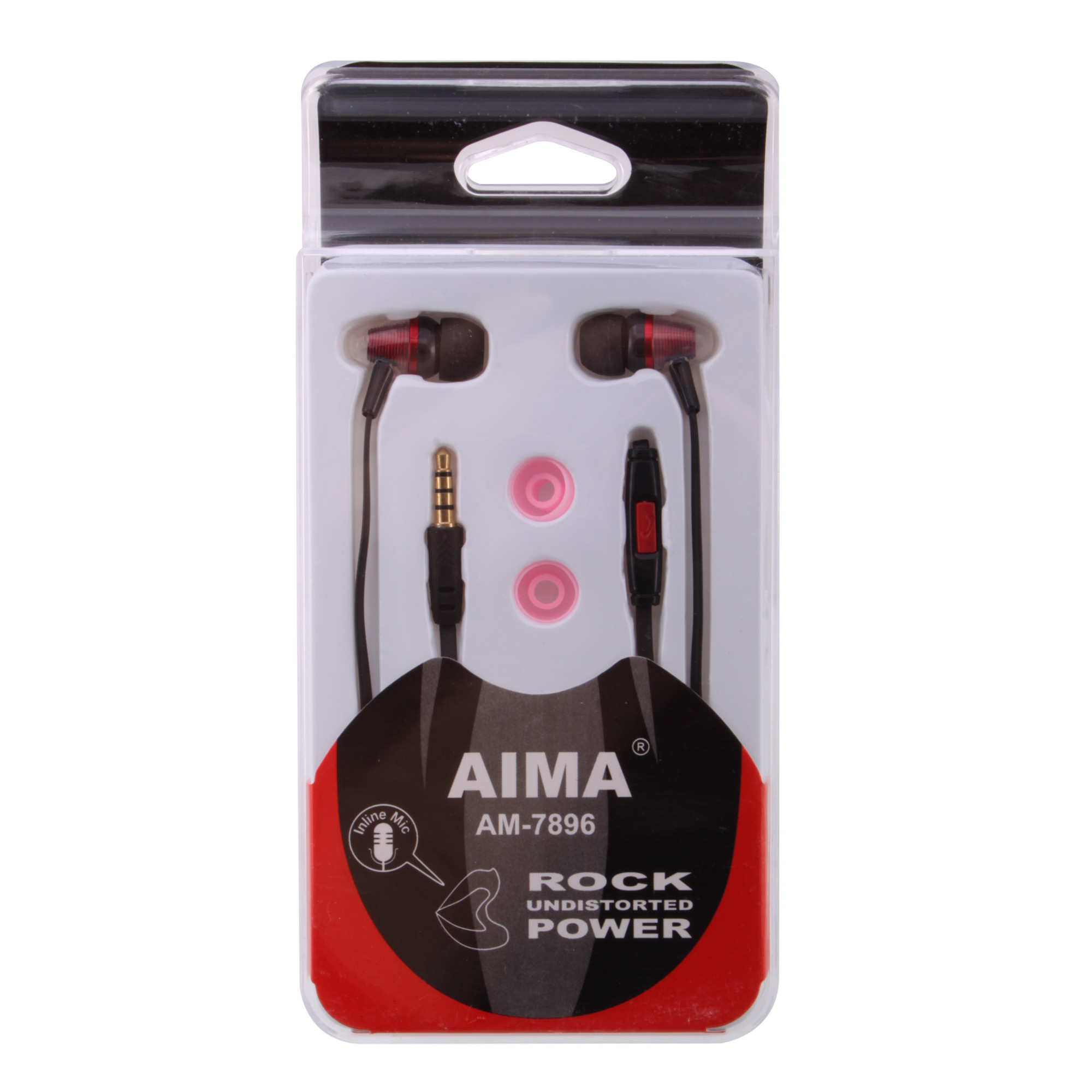 Наушники Aima AM-7896 вакуумные с микрофоном