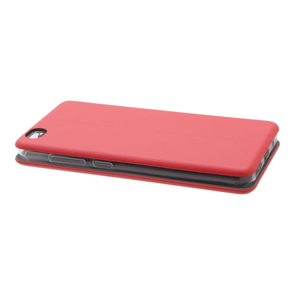Книжка Xiaomi Redmi Go красная горизонтальная на магните